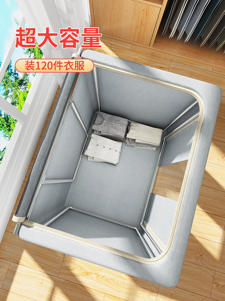 Oxford Cloth household super-large capacity storage box, a perfect tool for organizing clothes and sundries, fabric all-purpose box basket wholesale and customization pic 17