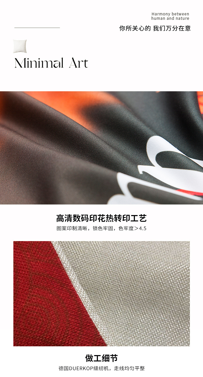 Christmas tree polyester printed pillowcase, Christmas sofa decorative pillow cover, cross-border new Amazon cushion cover pic 11