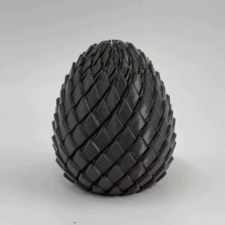 可变形3d打印史莱姆球创意扭扭手指解压新款龙蛋旋转变形模型玩具详情9