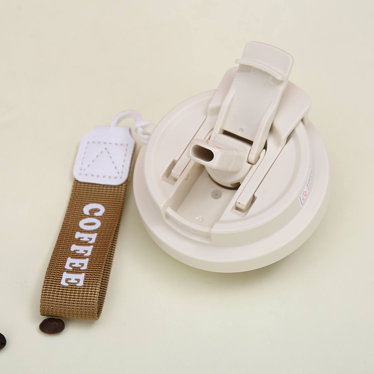 新款铃兰花316不锈钢咖啡杯陶瓷内胆保温杯大容量高颜值礼品水杯详情4