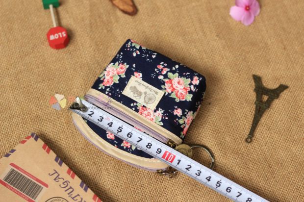 包邮小钱包零钱包韩国版拉链女式帆布艺可爱迷你硬币包耳机收纳袋详情25