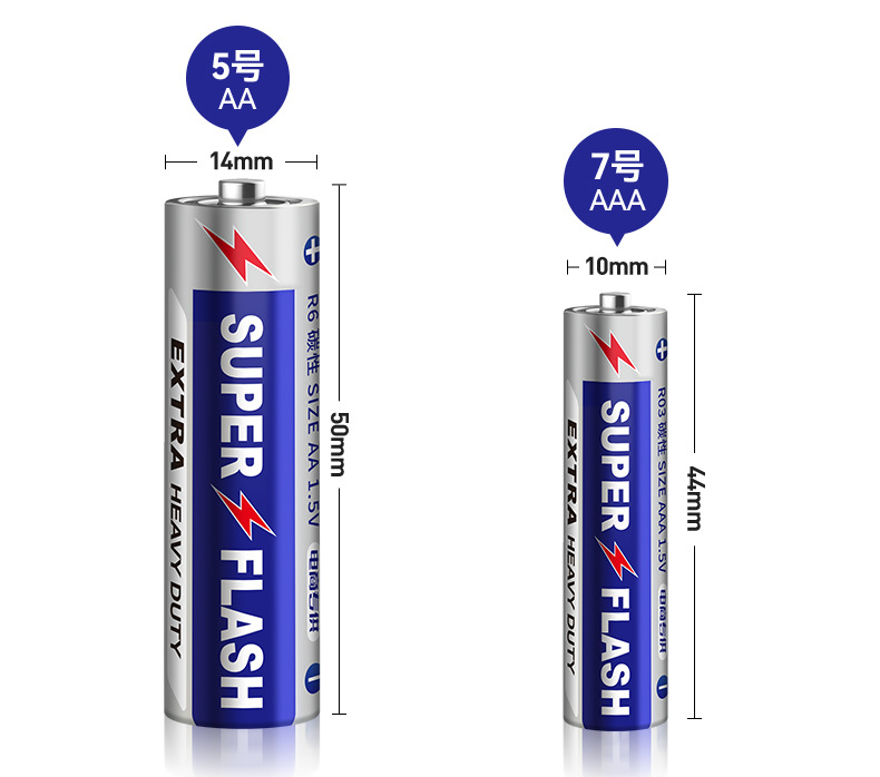 Huatai Cross-border Foreign Trade No.5 and No. 7 1.5V zinc-manganese-carbon dry battery toy remote control No.5 and No. 7 batteries pic 14