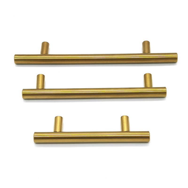 不锈钢拉手橱柜拉手柜门拉手抽屉把手家具拉手空心T型小拉手详情8