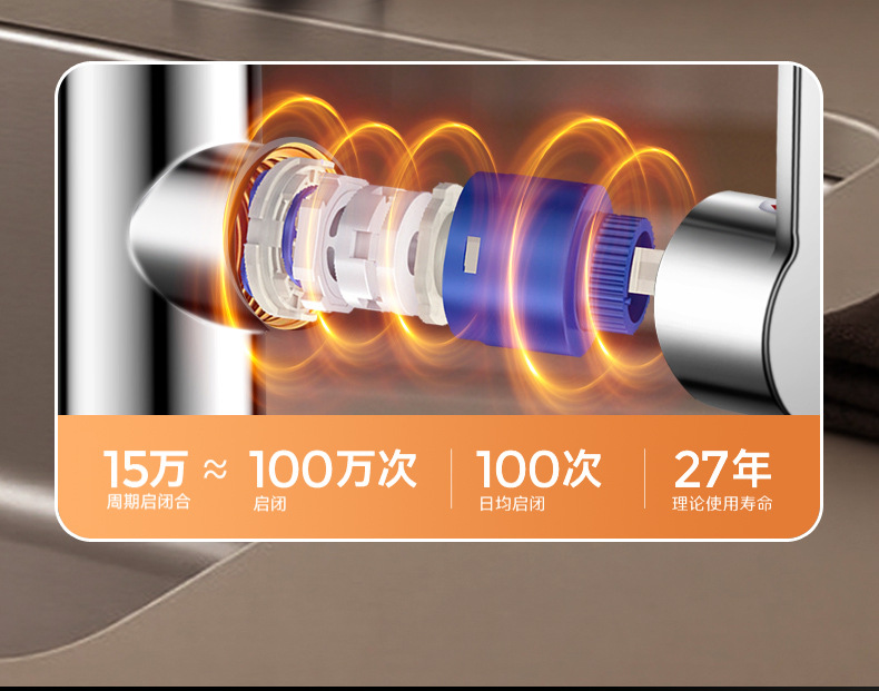 水龙头 厨房专用防溅冷热水龙头 洗菜盆洗碗池水槽万向旋转水龙头详情20
