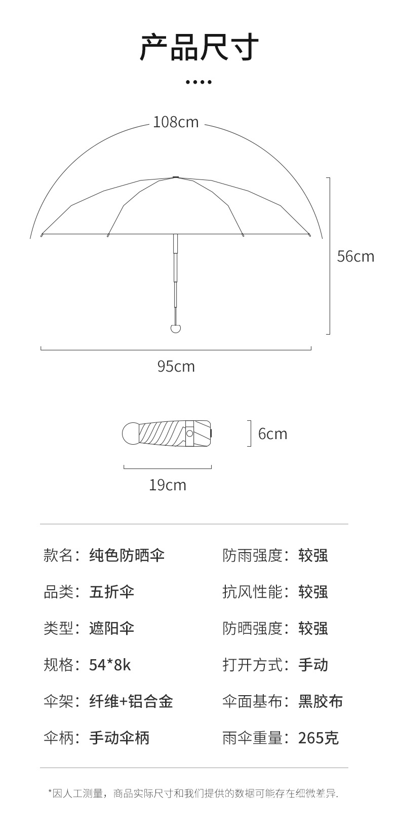 胶囊五折伞迷你小巧便携晴雨两用防晒防紫外线女太阳遮阳定制logo详情20