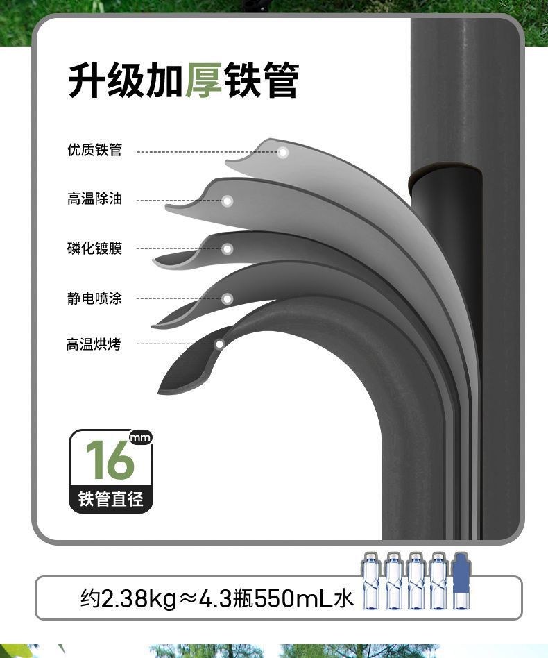 洋公子户外便携折叠椅钓鱼凳子便携月亮椅野外聚餐折叠躺椅露营详情6