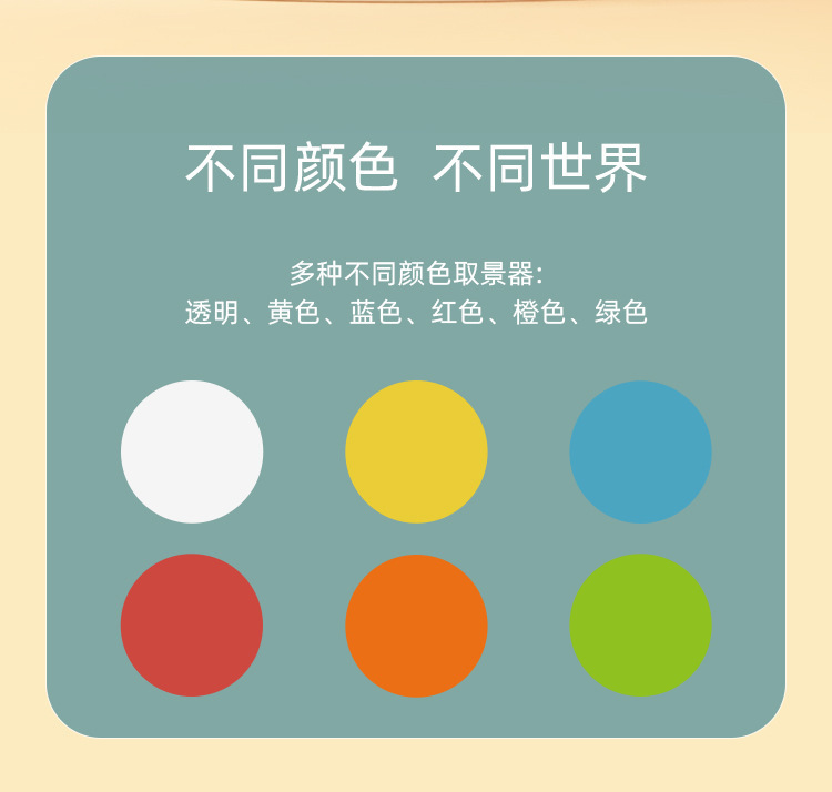 儿童仿真相机批发旋转识色灯光音乐启蒙益智早教玩具电子发光玩具详情5