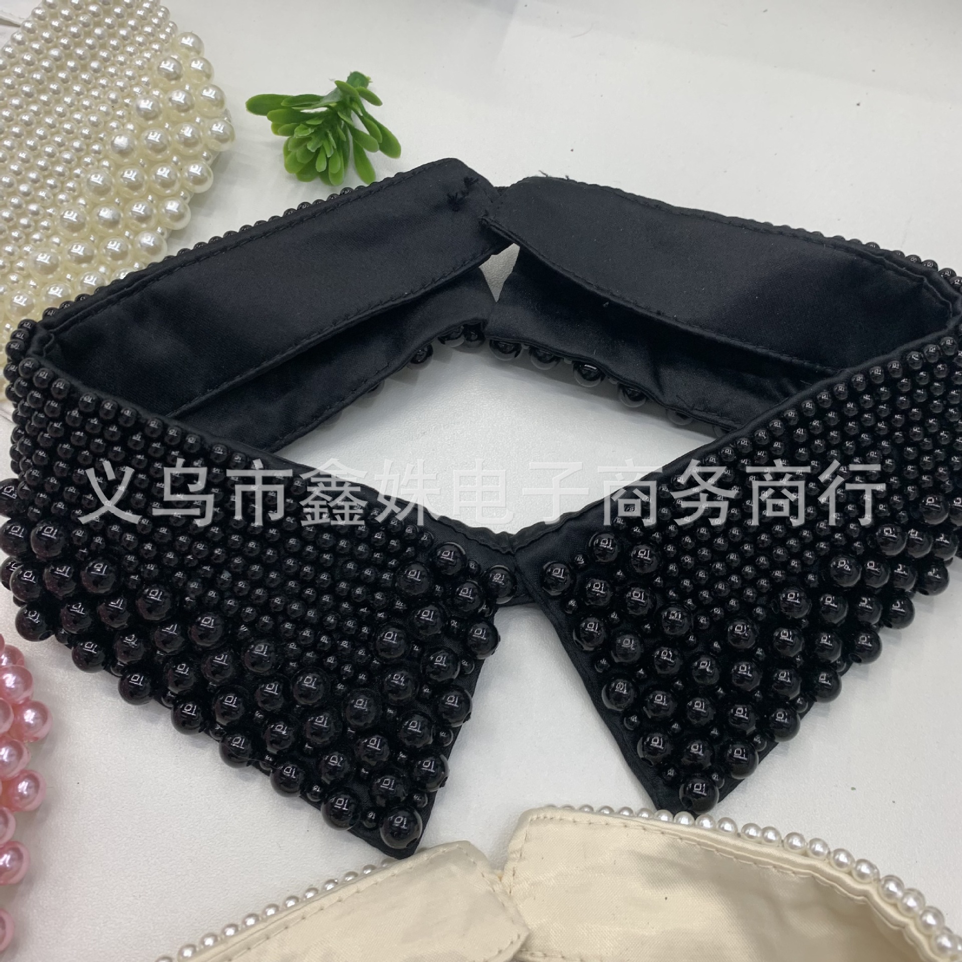 High-quality decorative pearl style versatile false collar matching accessories pic 4