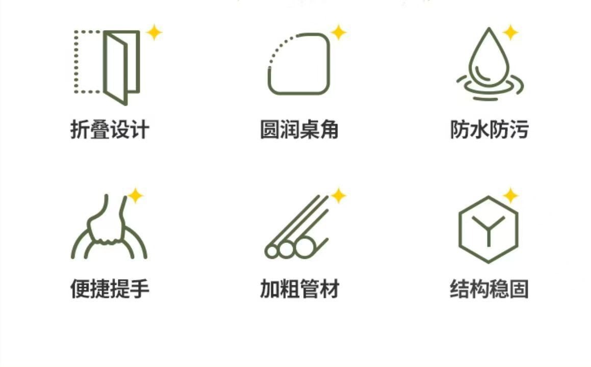 户外战术液压折叠桌碳钢野餐露营户外烧烤桌便携收纳半自动打开桌详情10