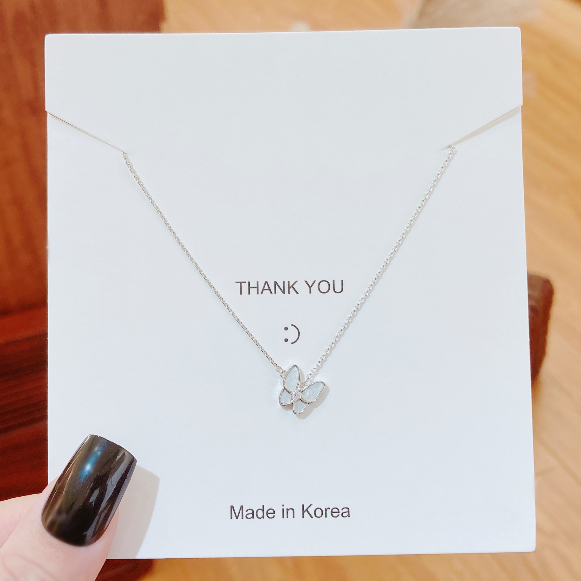 项链饰品女新款2025蝴蝶结鱼尾翅膀锁骨链百搭超长保色女批发新款详情38