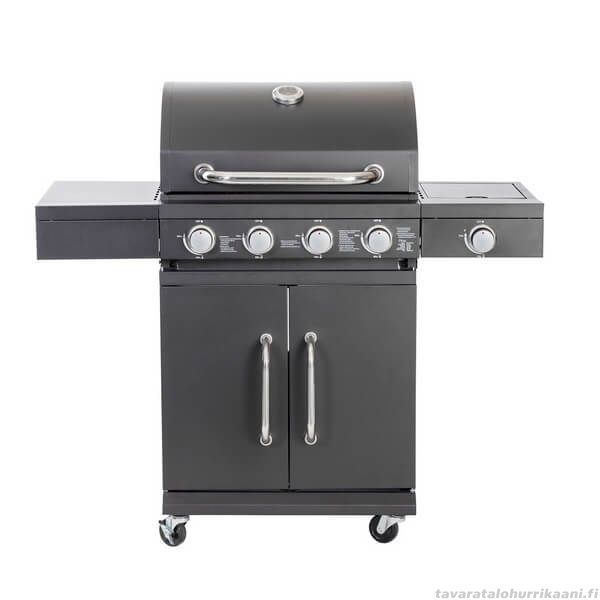 Outdoor courtyard gas barbecue grill, household multi-functional stainless steel grill, barbecue with side burner, ATLAS brand pic 8