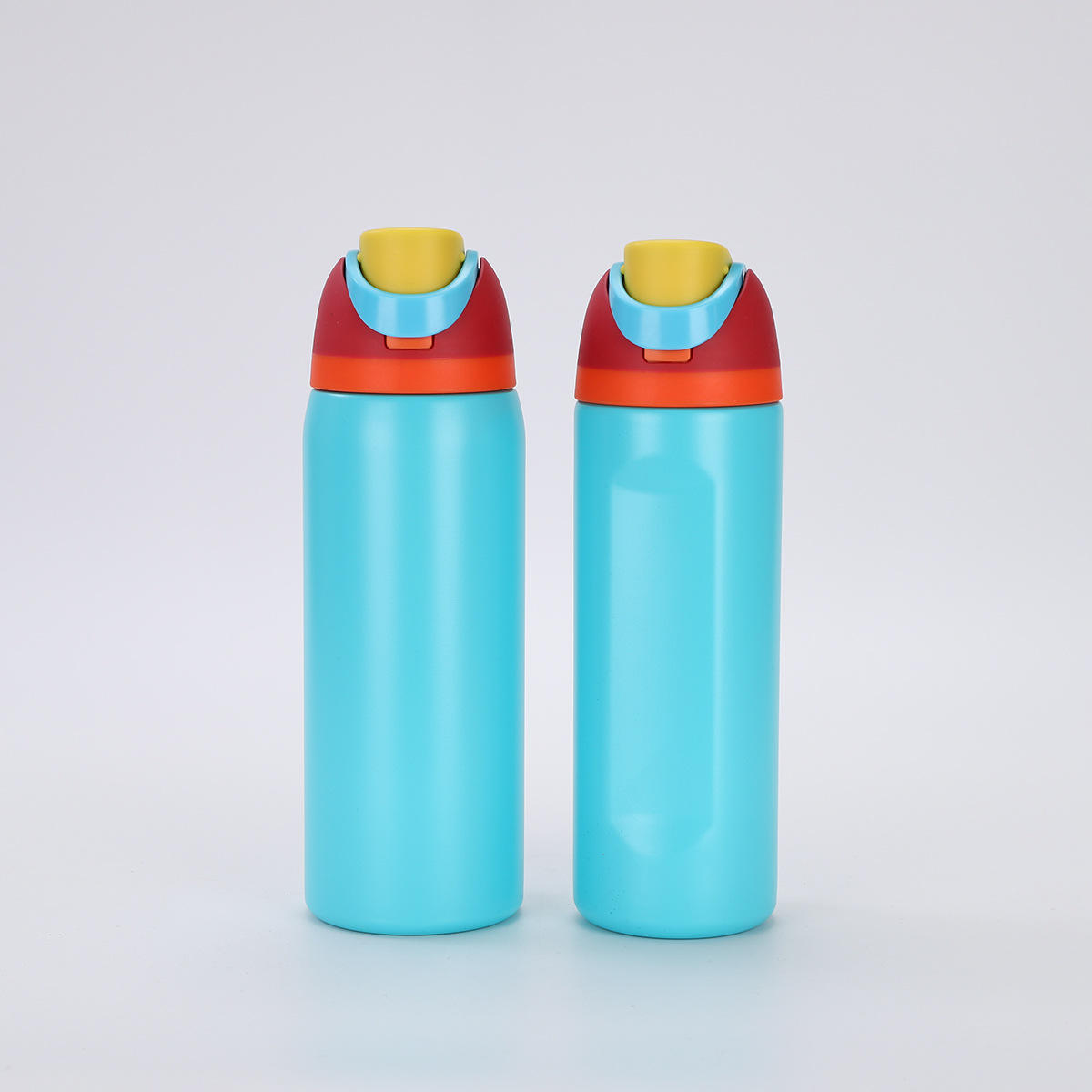 跨境304不锈钢保温杯ins马卡龙提手水果杯大容量户外便携吸管杯详情3