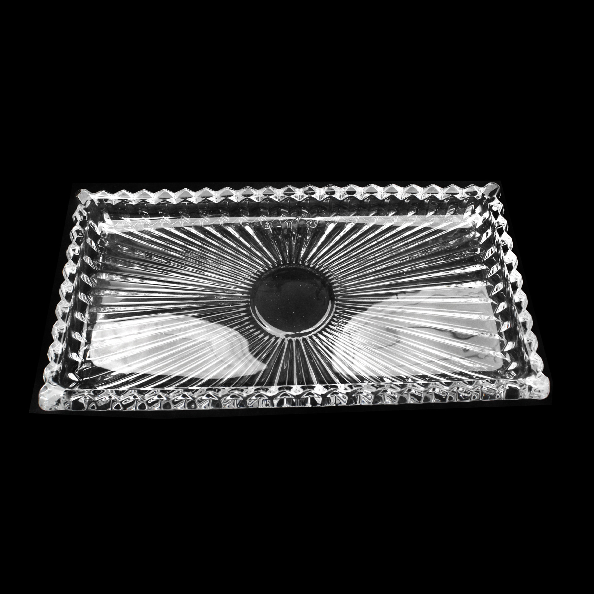 新款剑花造型客厅茶几玻璃果盘果斗厨房水果盘批发详情1