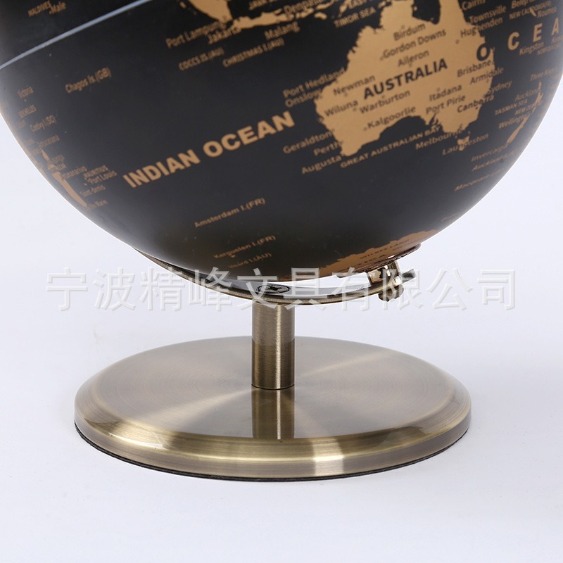 Globe 20cm English light luxury wine cabinet, office study desk, home decoration matte globe ornament pic 8