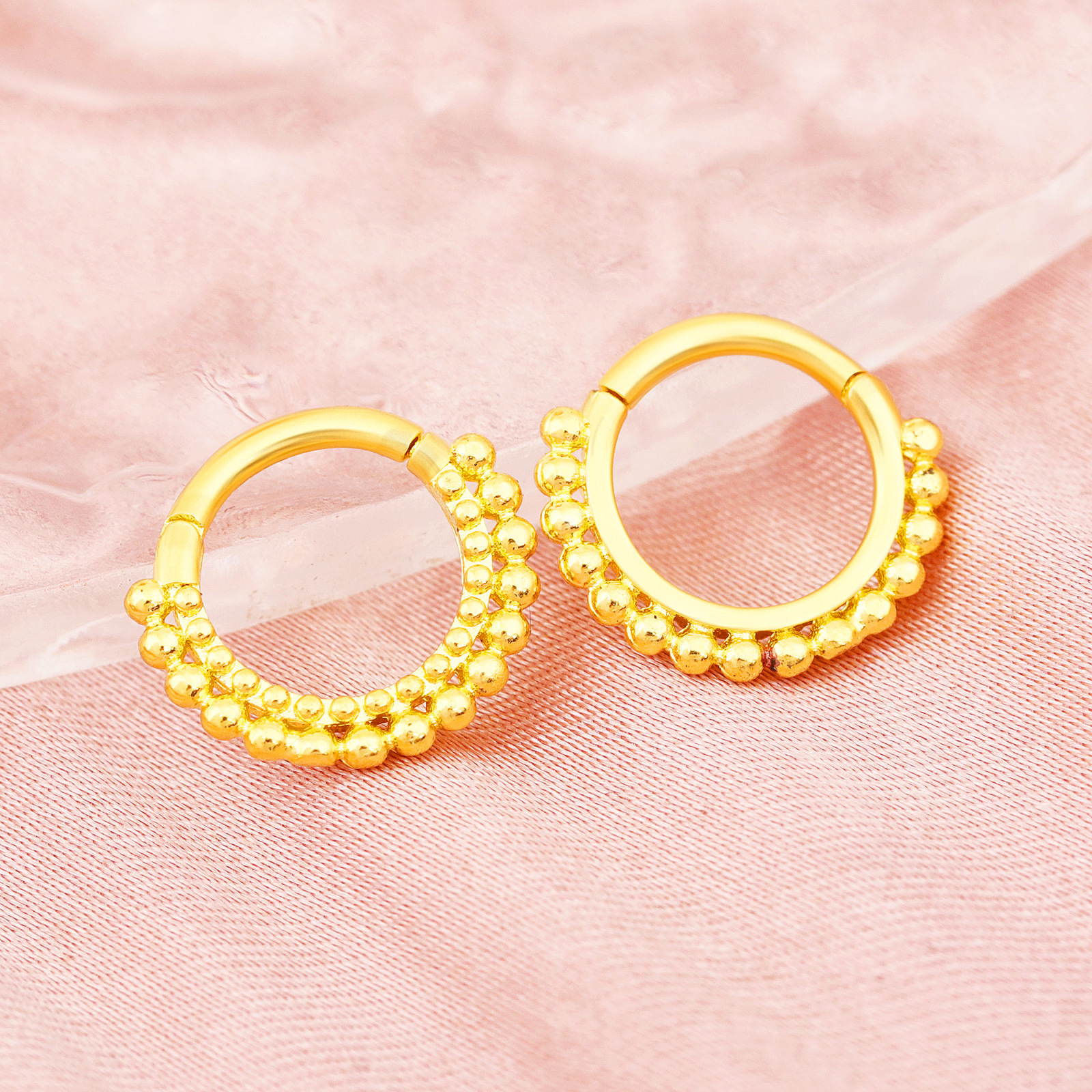 圆形镶钻耳饰鼻环穿刺 欧美跨境外贸耳饰批发 独特设计穿刺饰品 时尚潮流其他穿刺饰品详情18