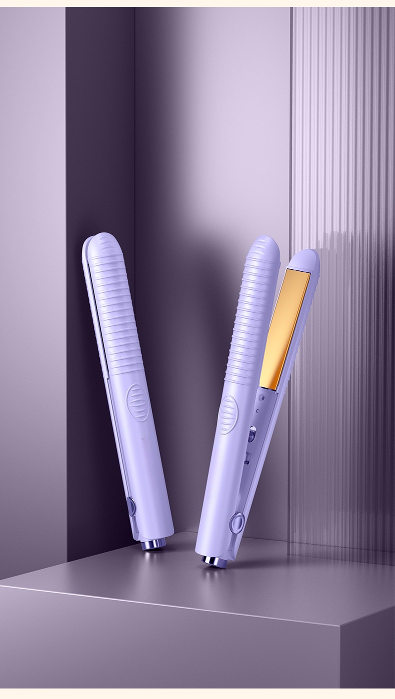 New cross-border hair straightener, home bangs curling iron, dual-purpose straightener, male and female ion straightener, no hair damage M141 pic 23