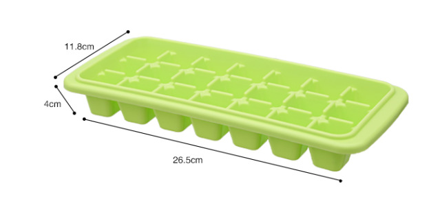 Customized gift ice cube molds, food-grade quantitative press-type ice cube trays, homemade ice boxes for household refrigerators, a magic tool for freezing ice blocks pic 10