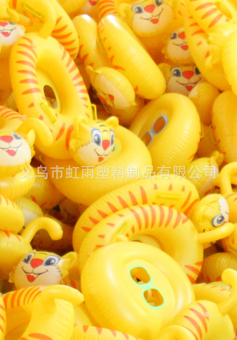 Tiger infant inflatable swimming boat, large baby prone boat with sitting boat manufacturer wholesale cartoon inflatable toys pic 11