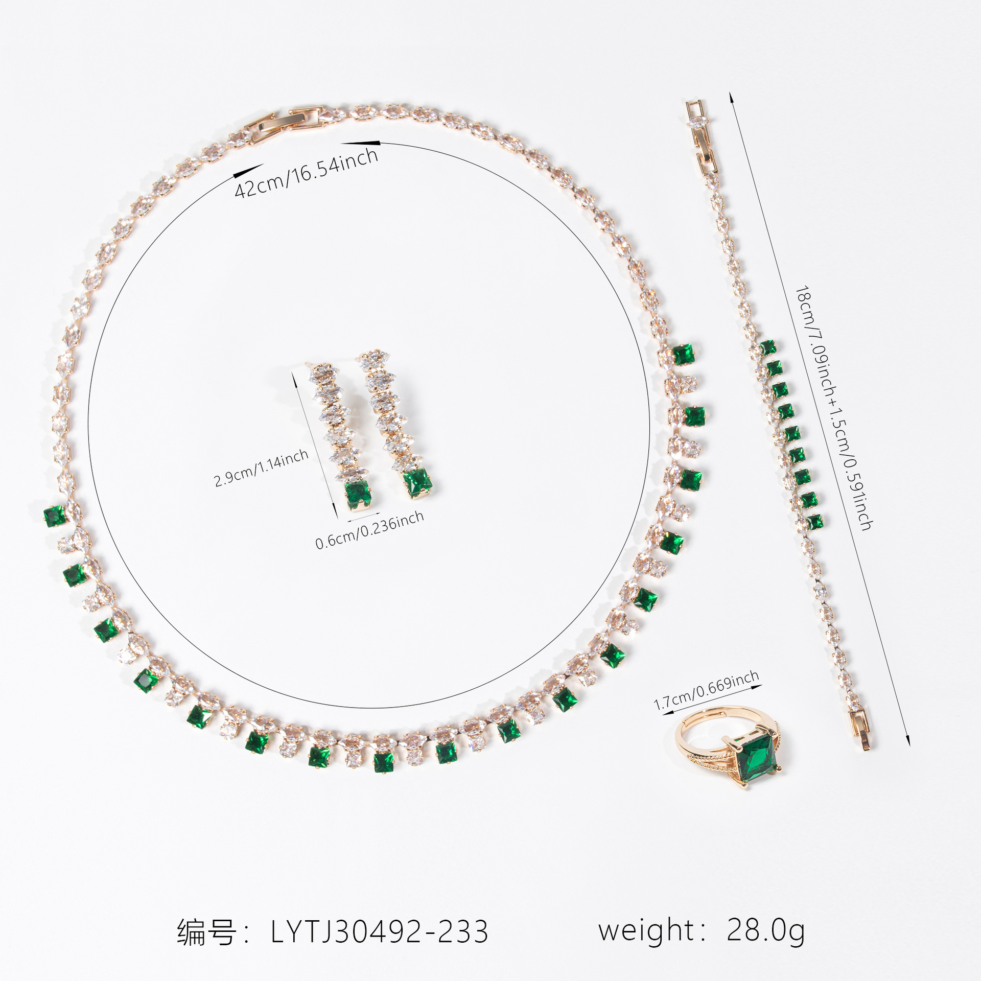 Shaking yin influencers en vivo estilo burst pequeño cubic circonitas doble cadena de claviculas apilado cubic accesorios de alta calidad collar al por mayor LYTJ30492 gutisa joyería vestido de fiesta accesorios pic 2