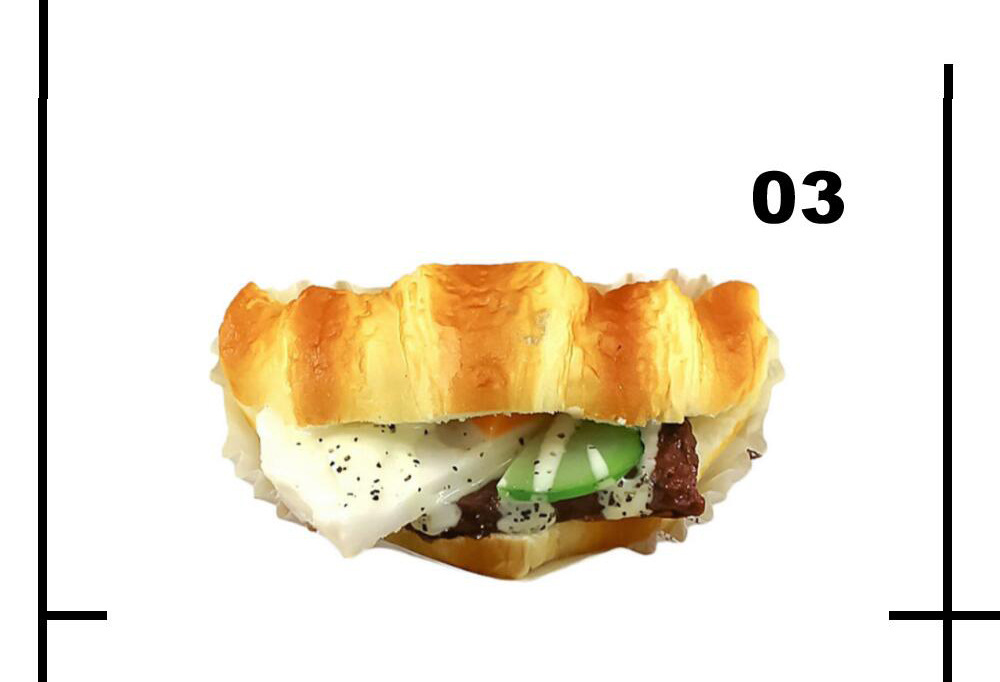 欧式家居摆饰冰箱贴纸面包料理面包多士炉三明治机幼儿教学装饰用品详情7