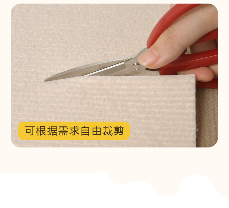 剑麻地毯毛绒拼接礼拜毯穆斯林地垫防滑耐磨家庭用详情16