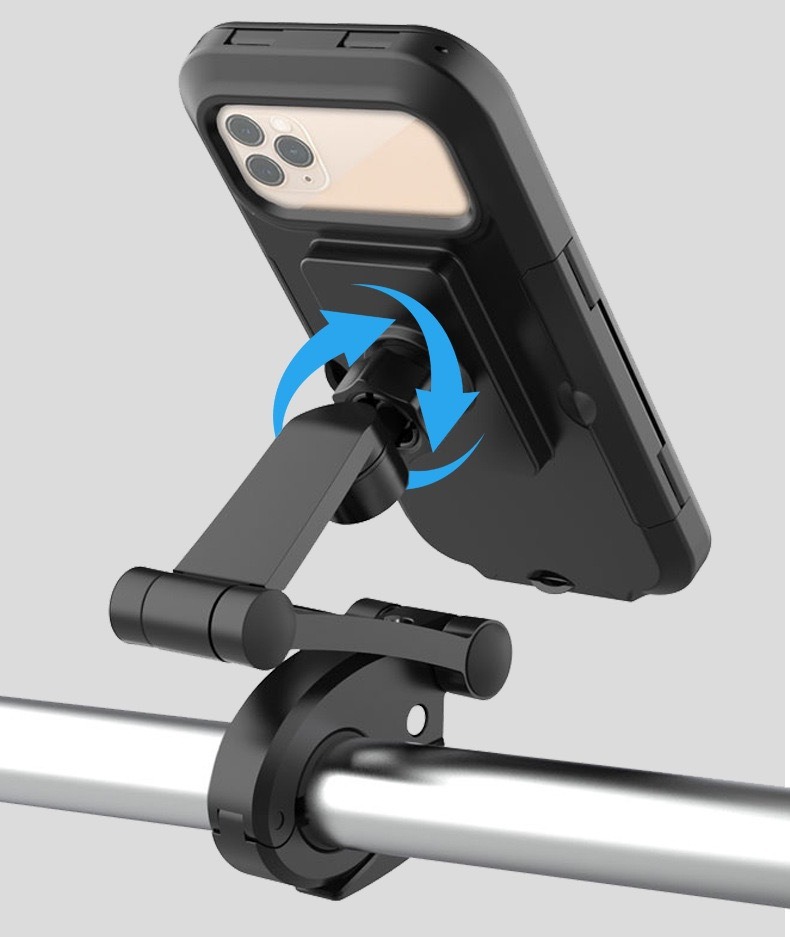 Electric vehicle mobile phone waterproof stand magnetic easily accessible, motorcycle magnetic rainproof mobile phone stand navigation manufacturer wholesale pic 8