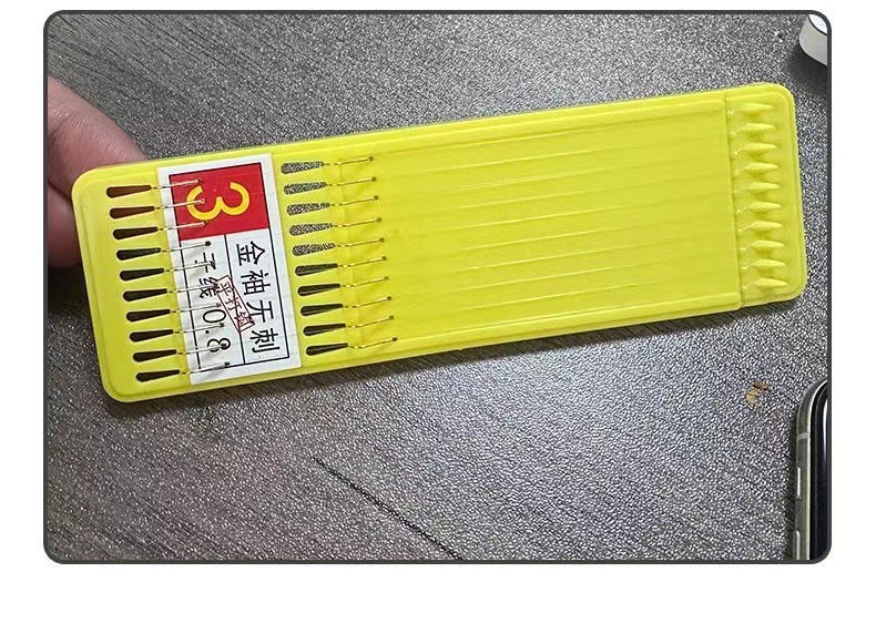 超短款金袖小钩绑好成品子线双钩有刺无刺袖钩野钓金海夕鱼钩溪流详情14