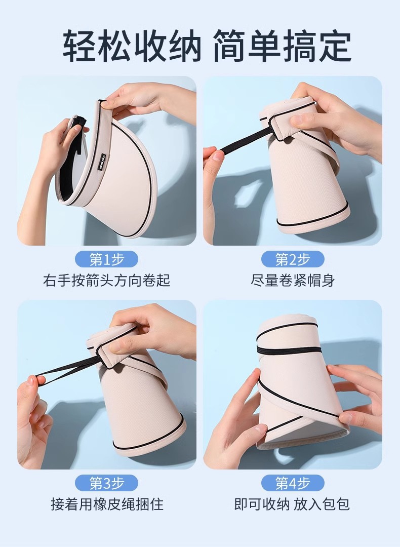 Brand [Sondona] Sun Hat [Free shipping for New customers 0.01] Summer Large brim Sun protection Hat New style UV Protection Sun hat with empty top pic 15