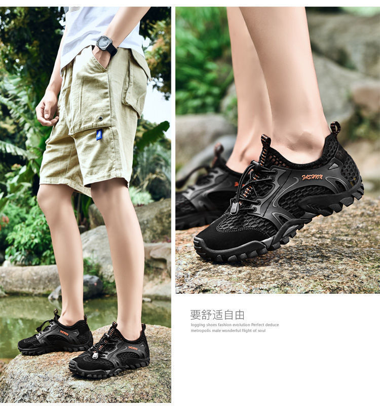 外贸男鞋2025夏季新款网面涉水鞋透气休闲登山鞋户外速干溯溪鞋详情12