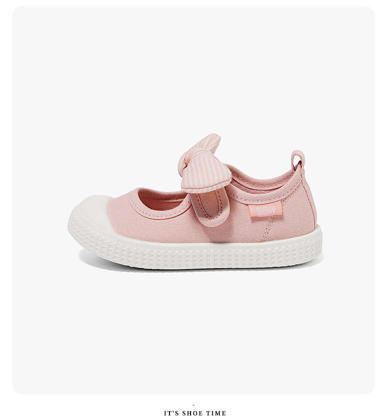 斯纳菲女童帆布鞋2025年春季新款室内宝宝鞋轻便透气休闲鞋详情28