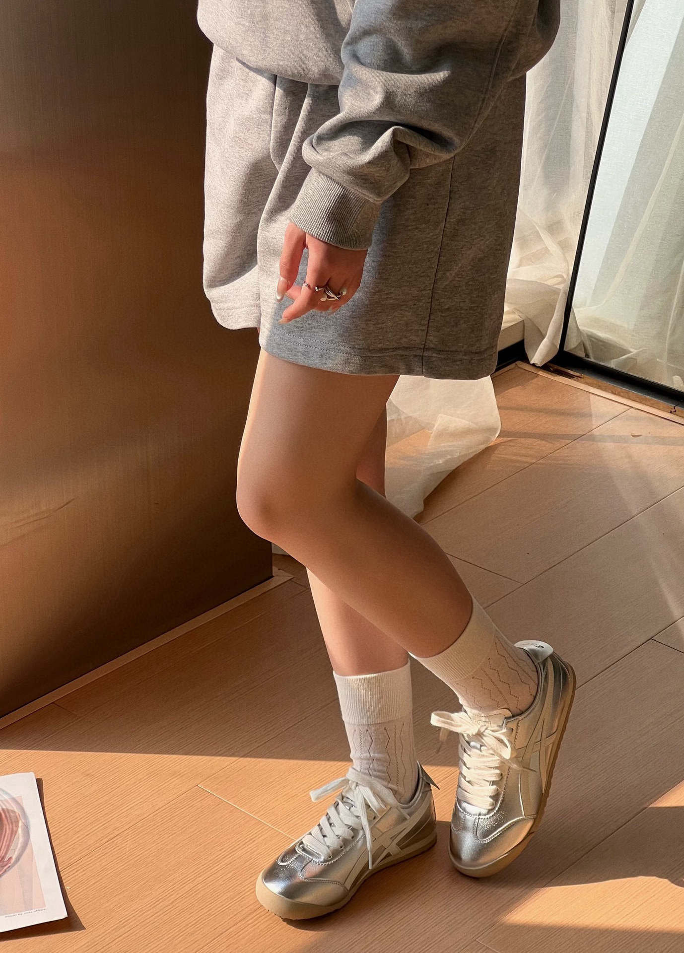 Leather retro red De Xun shoes for women, 2025 new style American flat sports Forrest Gump casual shoes, cowhide white sneakers pic 10