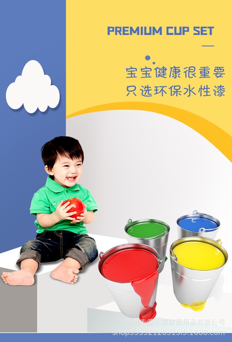 卡通儿童衣帽架实木宝宝卧室创意可爱挂衣架落地简约现代衣服架详情4