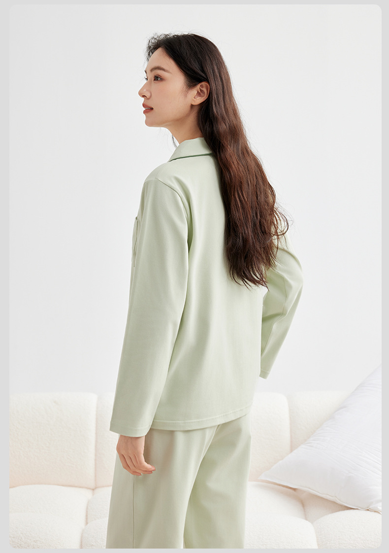 220克纯棉睡衣女秋冬季加厚磨毛保暖女士家居服长袖睡衣纯棉套装详情27