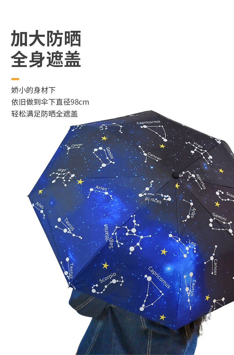 Fully automatic 8-bone outdoor umbrella, all-weather umbrella, umbrella for sun protection, automatic black rubber umbrella, folding umbrella pic 27