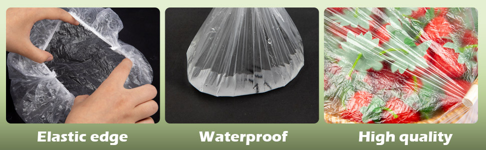 跨境外贸保鲜膜套食品保鲜罩100只英文包装详情2