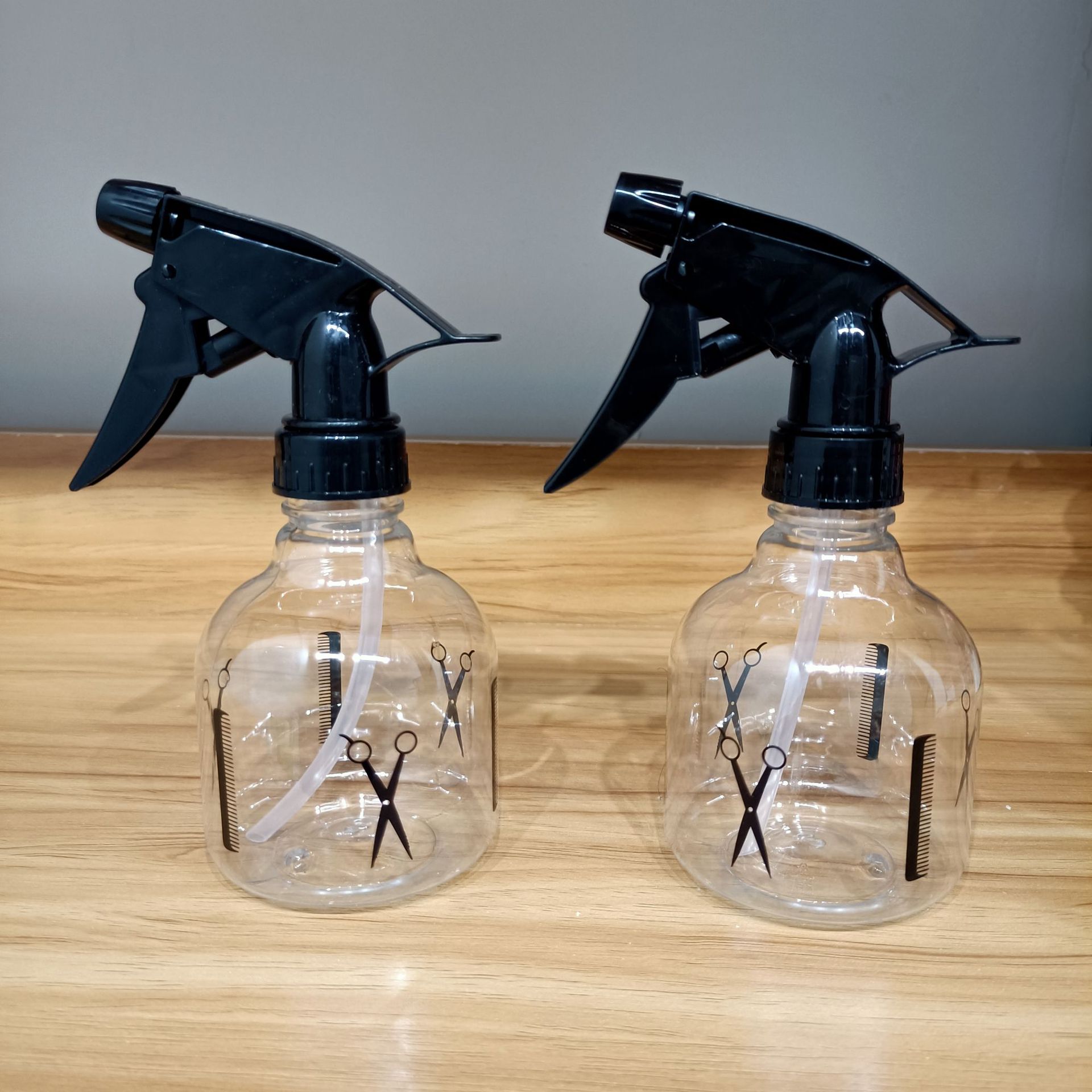 【 Zone 3-9 】 Scissors Spray Bottle 350 per box, hair care water spray bottle, spray bottle, transparent makeup press type, hair salon scissors spray bottle manufacturer, wholesale supply pic 3