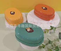 A variety of cross-border foreign trade soap storage boxes are available for selection. Cartoon wall-mounted soap boxes without punching holes are available for wholesale pic 16