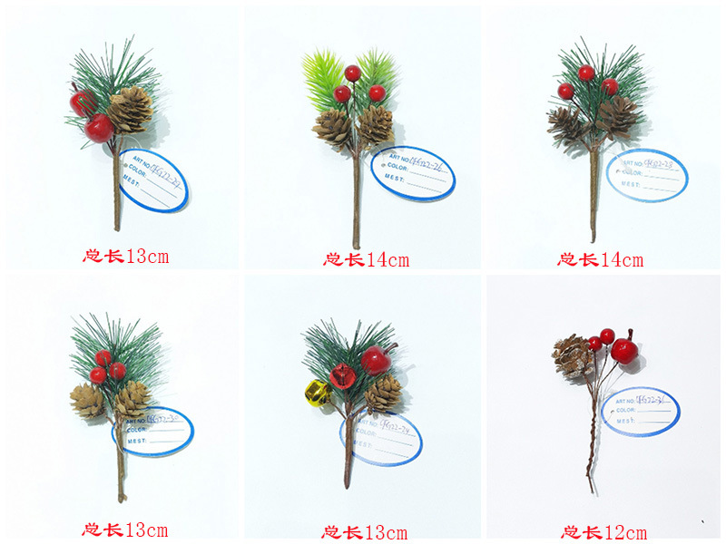 圣诞节装饰品全套 圣诞树小挂饰 圣诞花环门挂 藤条橱窗场景布置 精美圣诞节挂件详情5