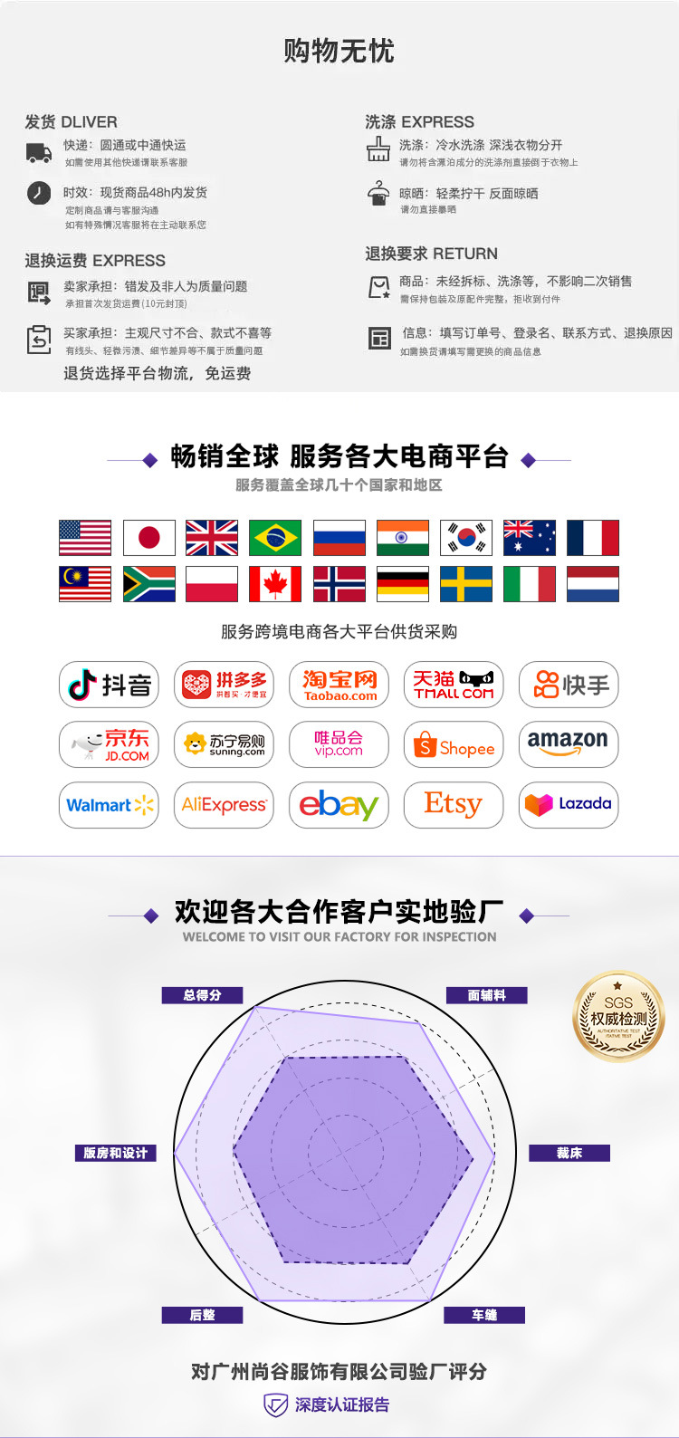 尚谷男装|星空纹牛仔裤男2025秋季新款宽松直筒美式潮牌百搭加厚详情19