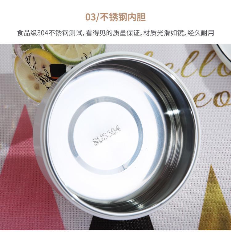 علبة غداء Bento Box في علبة وجبة خفيفة ذات طابقين، من طراز Plack Holdel Wird Web 304 من الفولاذ المقاوم للصدأ pic 17