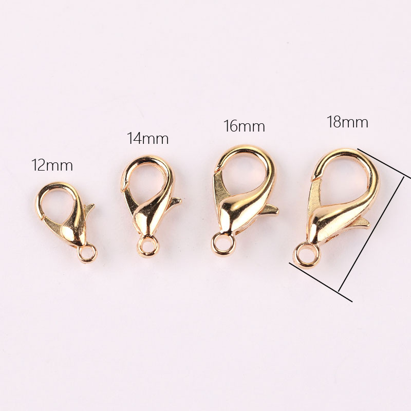 工厂直销diy配件龙虾扣饰品连接扣 饰品扣 手链项链手工材料详情4