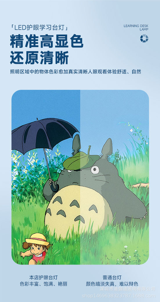 LED护眼折叠台灯多功能夜灯充插两用无极调光手机支架照明阅读学习护眼台灯夜灯详情9