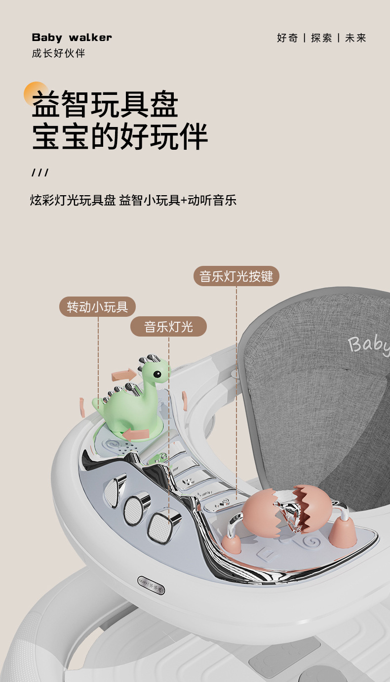 学步车防o型腿婴儿多功能防侧翻手推车宝宝可坐可推学行车起步车详情14