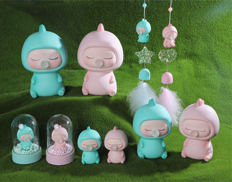 Cute vinyl figurines, cake baking decorations, little dinosaurs, bubble-blowing soft furnishings, and creative home dolls for the living room pic 11