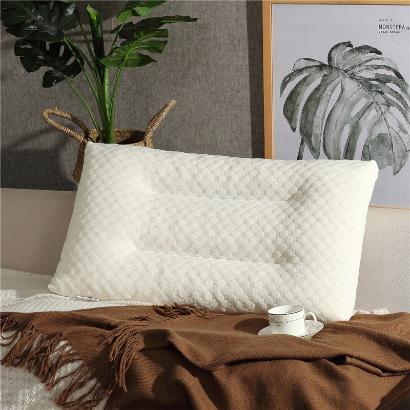 天然乳胶颗粒枕芯成人高低颈椎枕单人护颈乳胶保健枕头厂家代发详情8