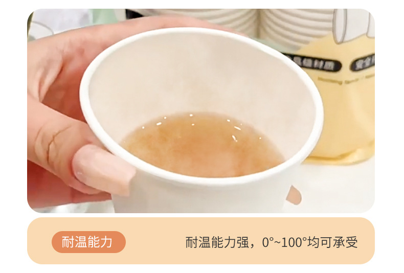 实力工厂一次性水杯 商务加厚纸杯子整箱商用家用一次性纸杯200ML详情11