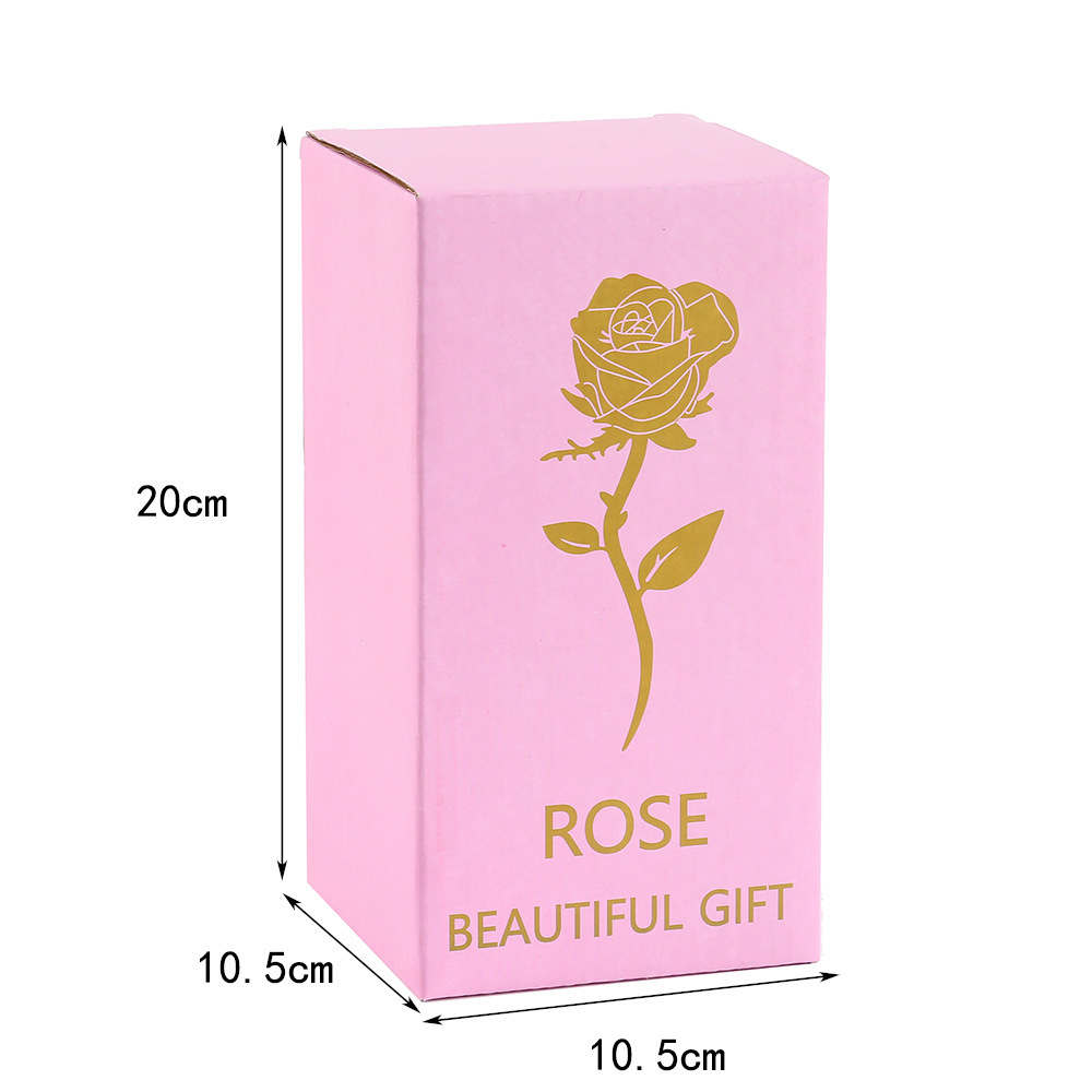 永生花玫瑰花高级香皂LED发光设计 鲜花艺术品 闺蜜生日情人节礼物 现货批发优质选择详情13