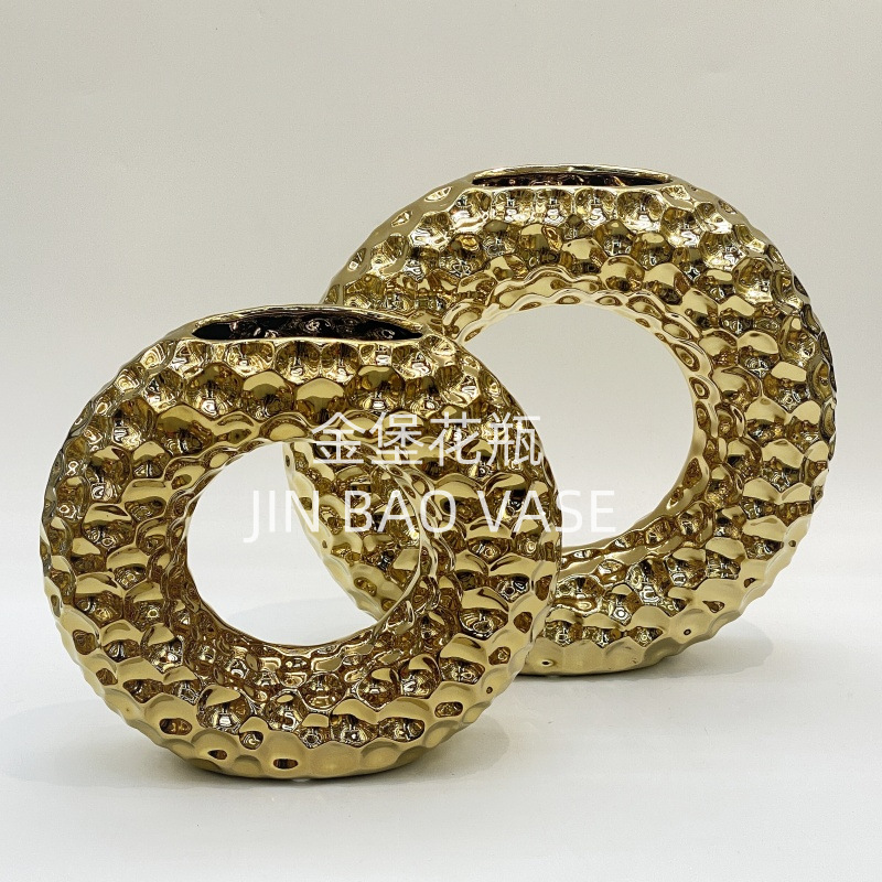 金色香炉手持中东阿拉伯节日金属欧式圆形托盘香薰炉小号工厂发货详情19