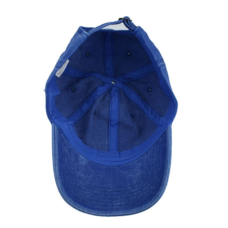 Washed baseball caps for women in spring and summer, Korean retro curved brim baseball caps, plain solid color couple outdoor caps factory wholesale pic 8