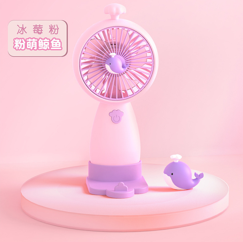 爆款迷你手持小风扇三档USB充电风扇办公室户外必备便携超长续航详情19